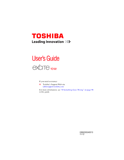 Toshiba AT305-T16 Thumbnail