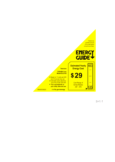 Toshiba 65UL610U Thumbnail