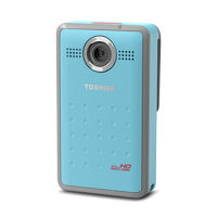 Toshiba PA3997U-1C1A Camileo Clip Camcorder - Light Blue